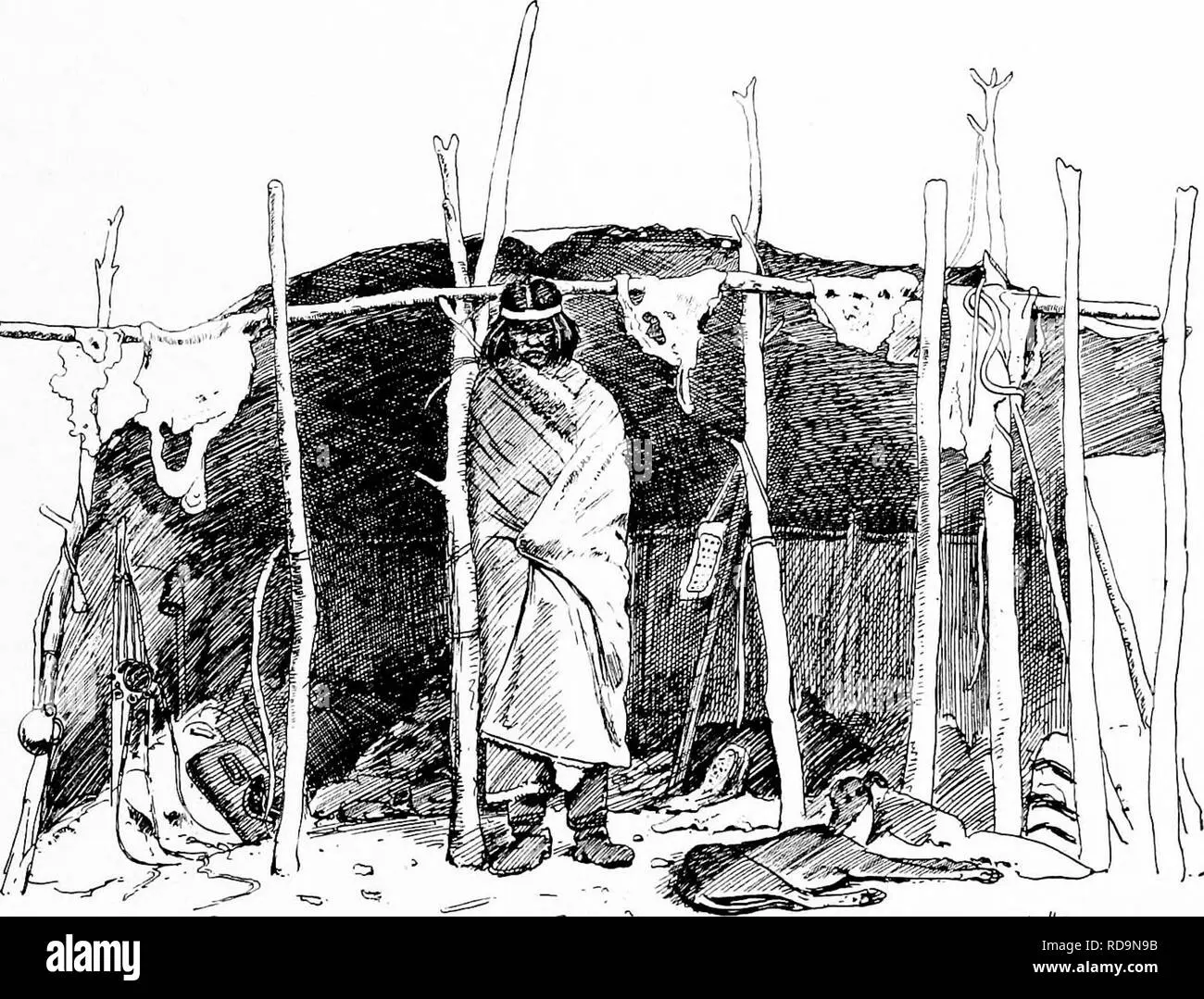toldos de cueros tehuelches - Cómo eran los toldos de los tehuelches