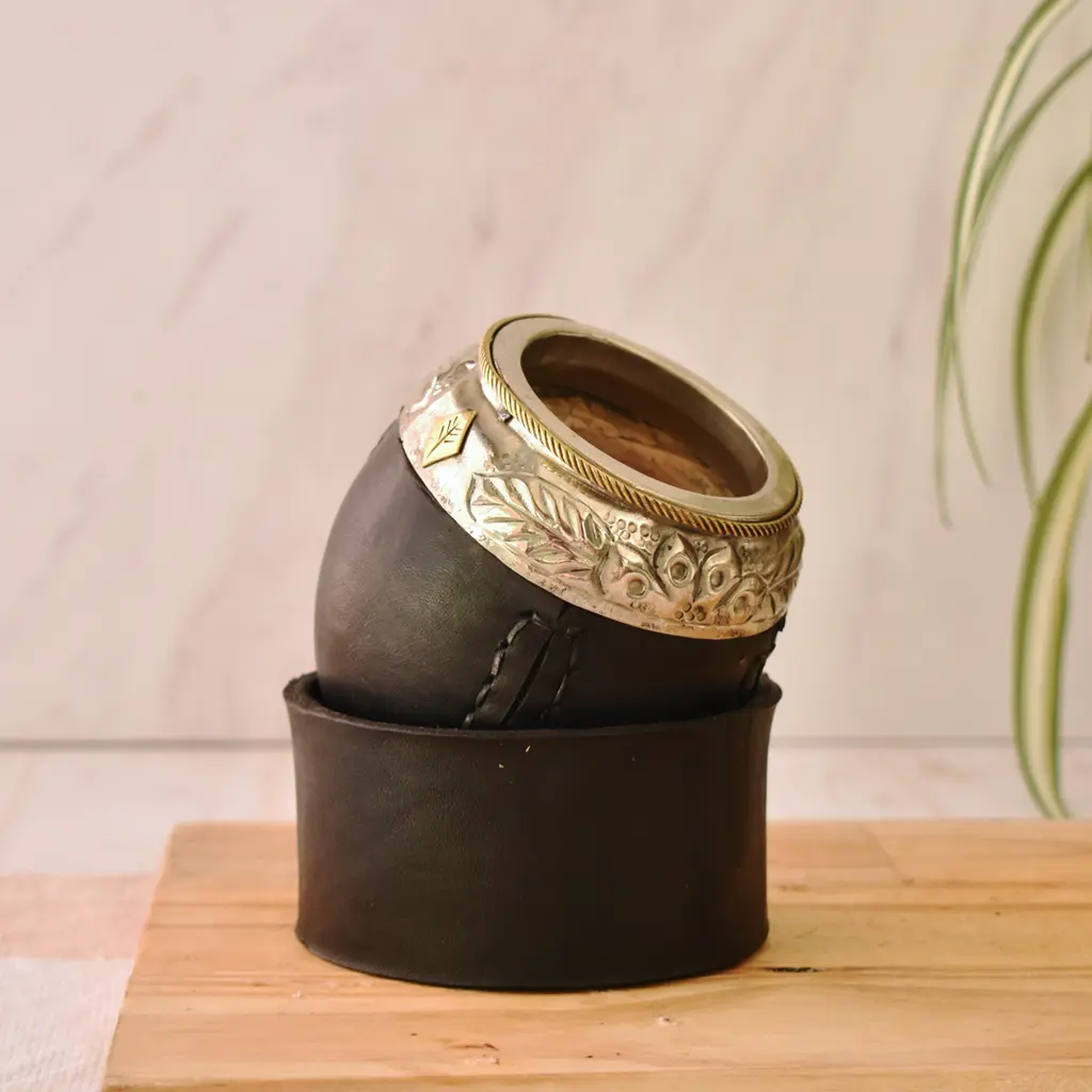 Mate Torpedo con Base de Cuero: Una Experiencia Única para Disfrutar del Mate - Cómo es el mate torpedo mate torpedo con base de cuero - Cómo es el mate torpedo