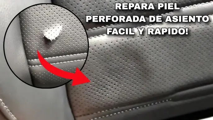 restaurar tapizado de cuero - Cómo quitar rayones en asientos de piel