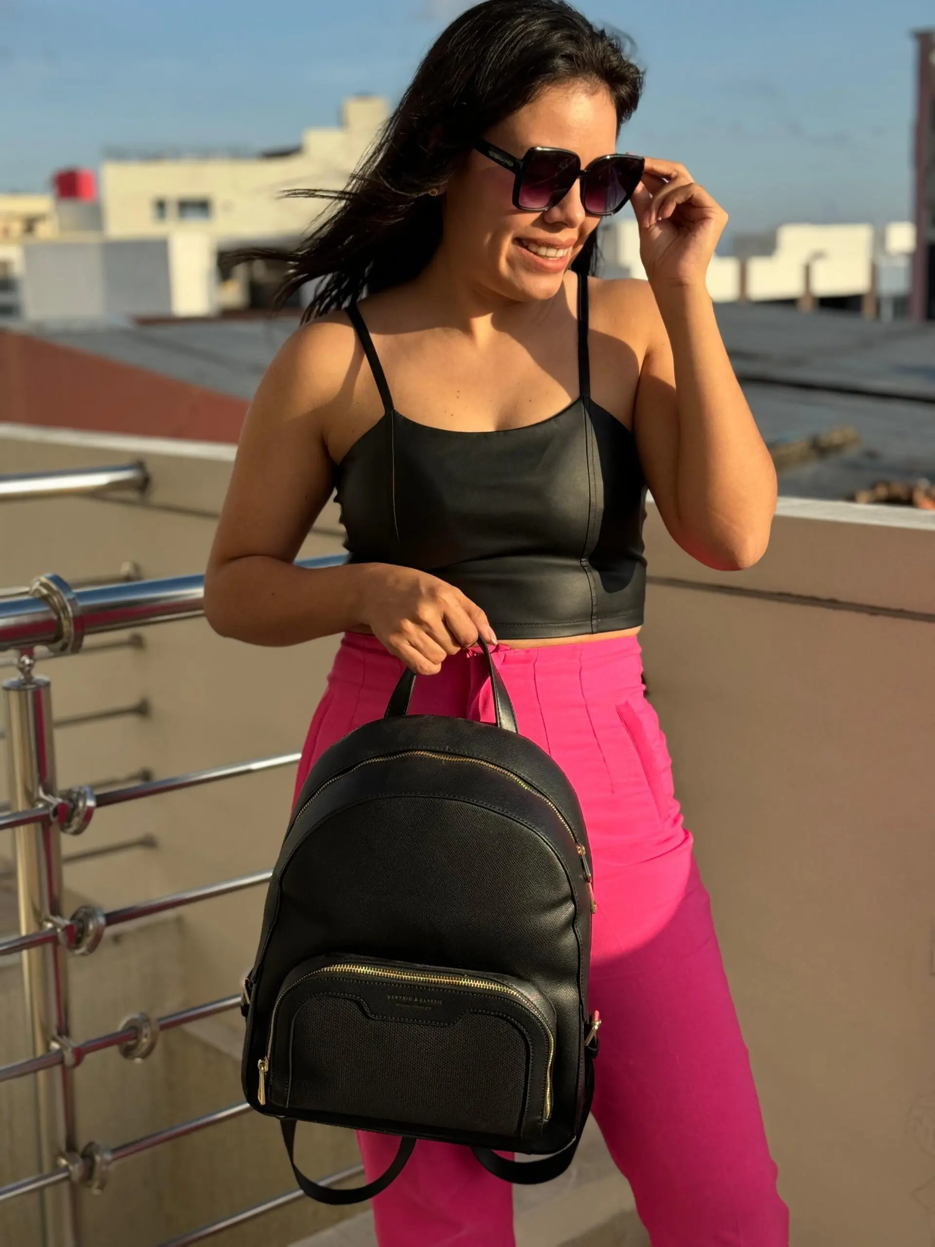 mochila de cuero complot - Cómo se llama la mochila viral de Tik Tok