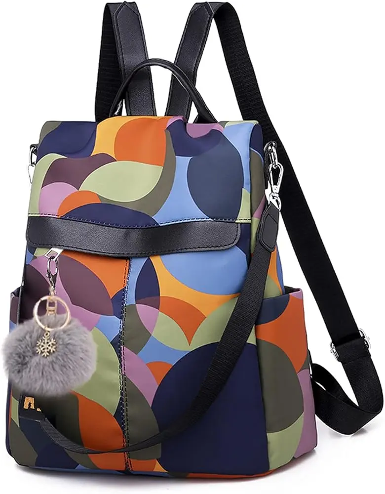 bag multiuso de tela impermeable y cuero de colores - Cómo se llaman los bolsos impermeables