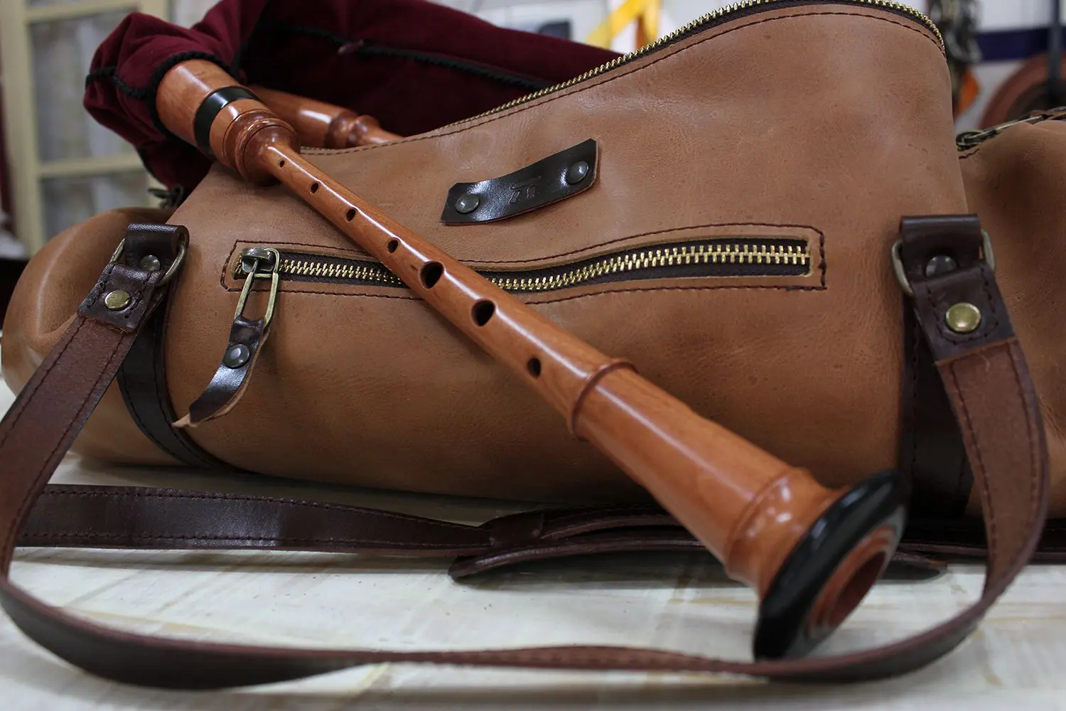 La Bolsa de Cuero de la Gaita Gallega: Un Elemento Esencial - Cuánto pesa una gaita gallega bolsa de cuero de la gaita gallega - Cuánto pesa una gaita gallega