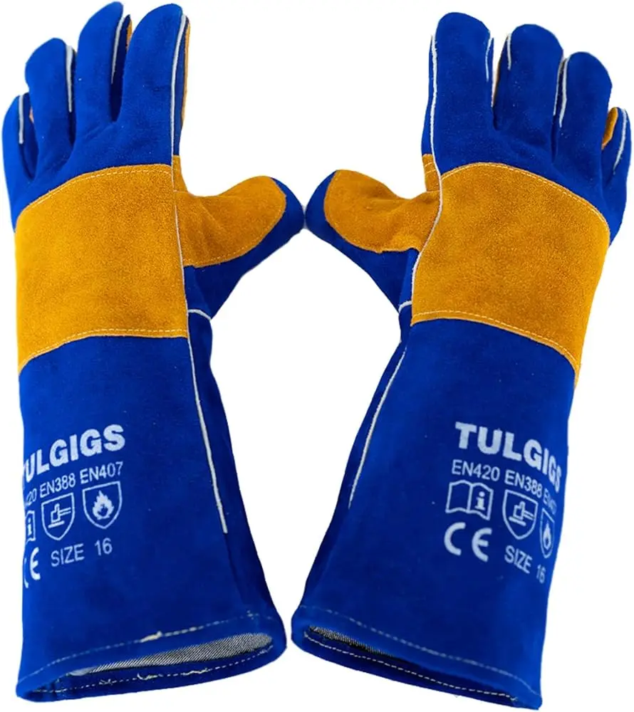 guante cuero soldador - Qué tipo de guantes debe usar un soldador