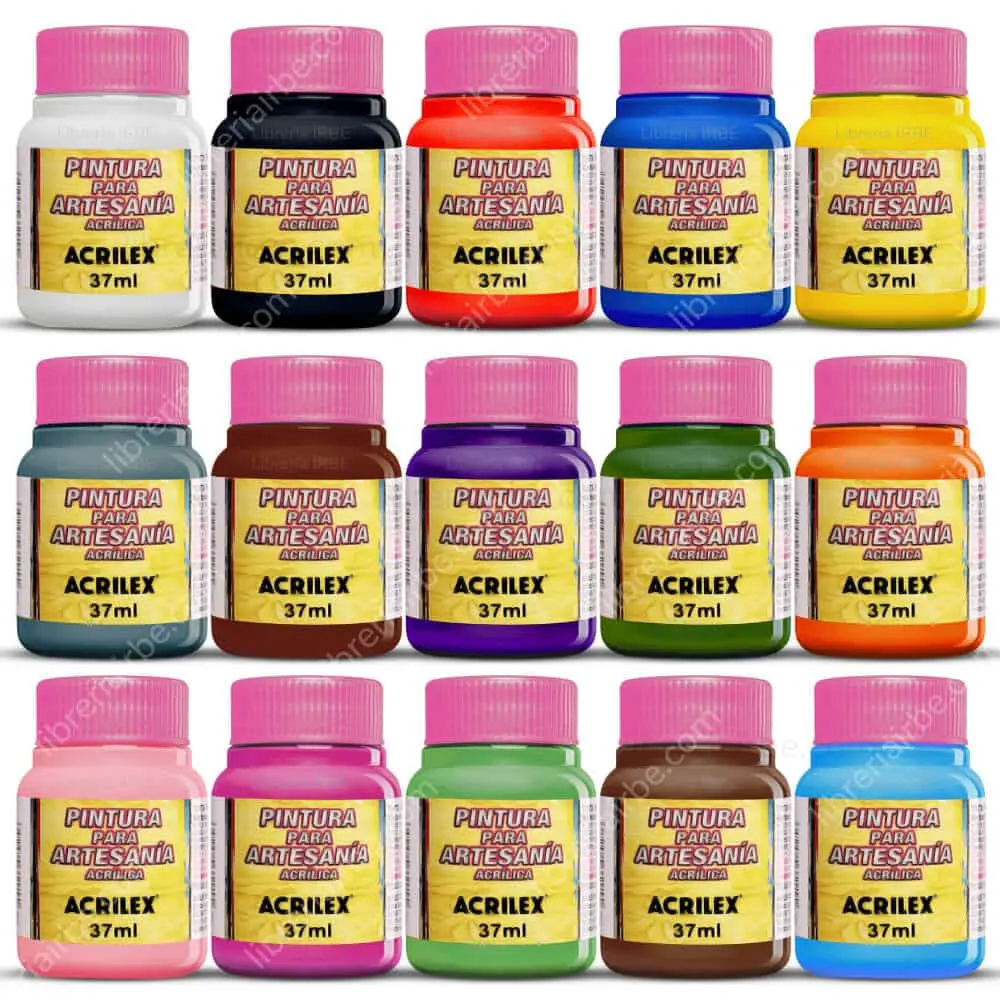 pinturas acrilex cueros - Qué tipo de pintura es el acrilex